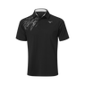 Mizuno Elite Print Polo Black